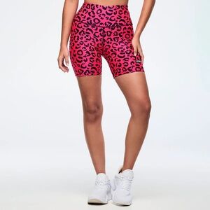 Zumba Sizzlin leopard print Short